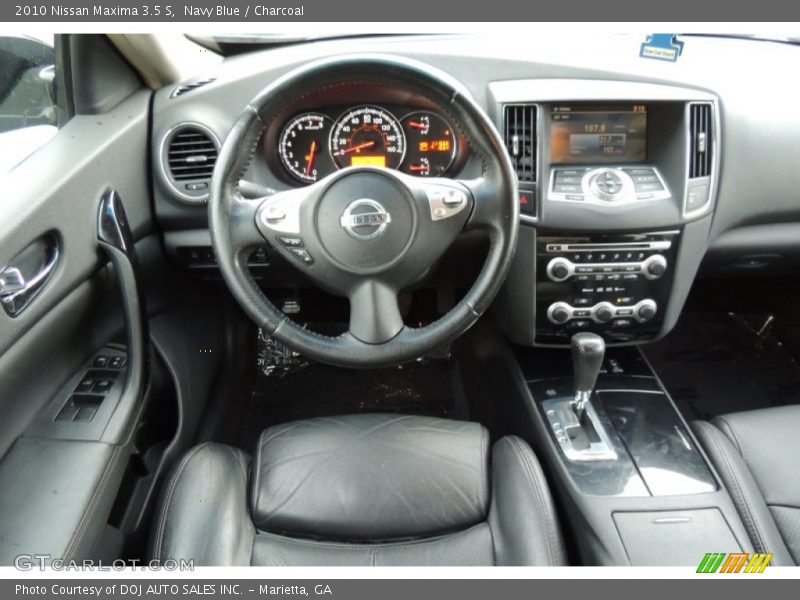 Navy Blue / Charcoal 2010 Nissan Maxima 3.5 S