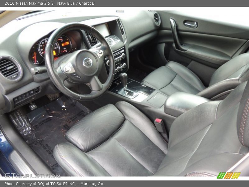 Navy Blue / Charcoal 2010 Nissan Maxima 3.5 S