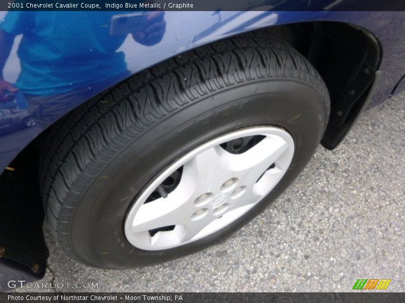 Indigo Blue Metallic / Graphite 2001 Chevrolet Cavalier Coupe
