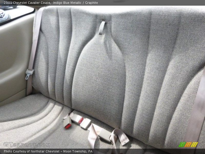 Indigo Blue Metallic / Graphite 2001 Chevrolet Cavalier Coupe