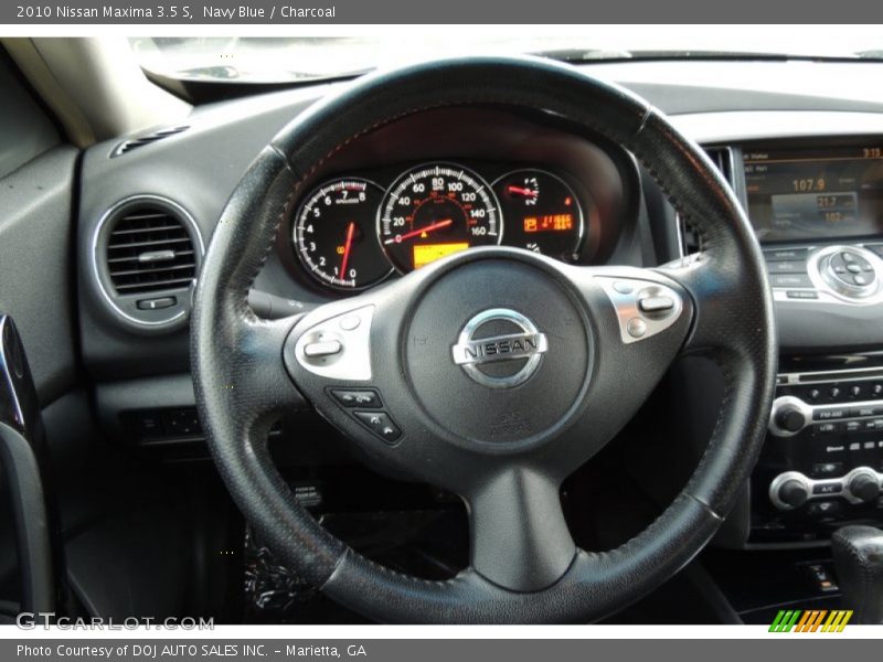 Navy Blue / Charcoal 2010 Nissan Maxima 3.5 S