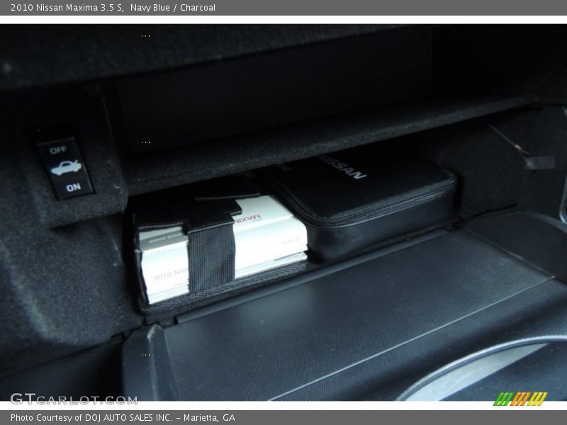 Navy Blue / Charcoal 2010 Nissan Maxima 3.5 S