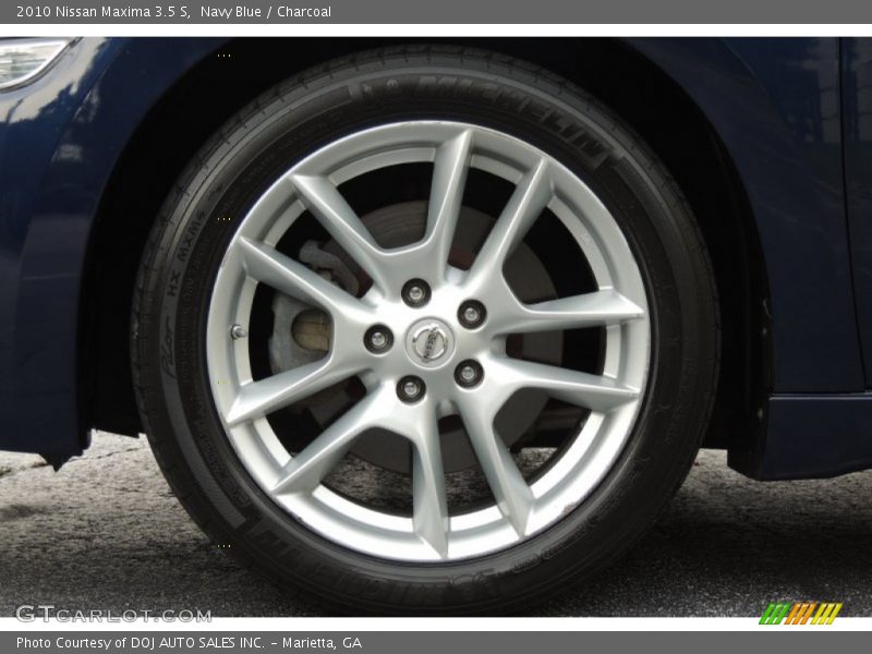 Navy Blue / Charcoal 2010 Nissan Maxima 3.5 S