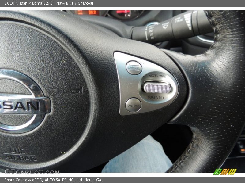 Navy Blue / Charcoal 2010 Nissan Maxima 3.5 S