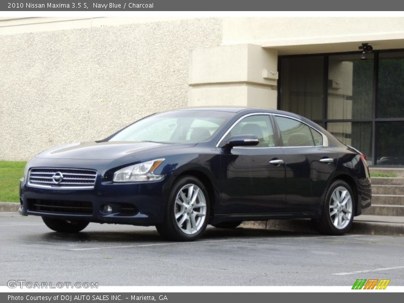Navy Blue / Charcoal 2010 Nissan Maxima 3.5 S