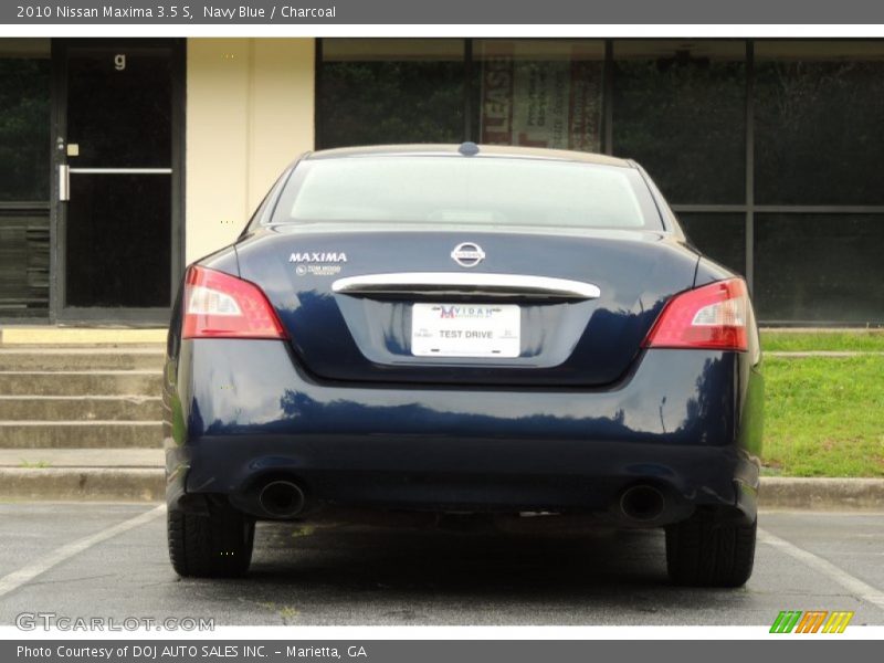 Navy Blue / Charcoal 2010 Nissan Maxima 3.5 S