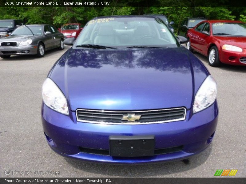 Laser Blue Metallic / Gray 2006 Chevrolet Monte Carlo LT