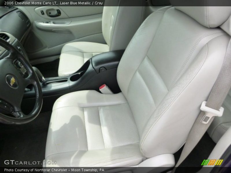 Laser Blue Metallic / Gray 2006 Chevrolet Monte Carlo LT