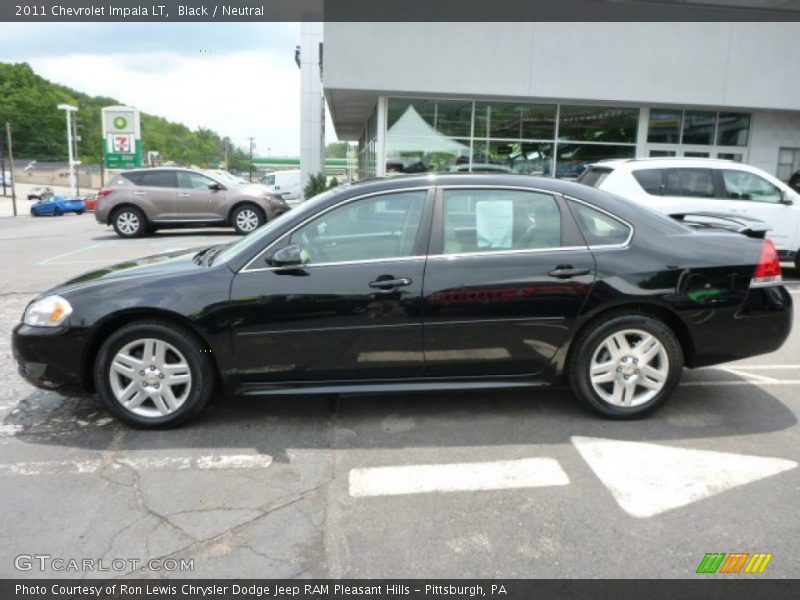 Black / Neutral 2011 Chevrolet Impala LT