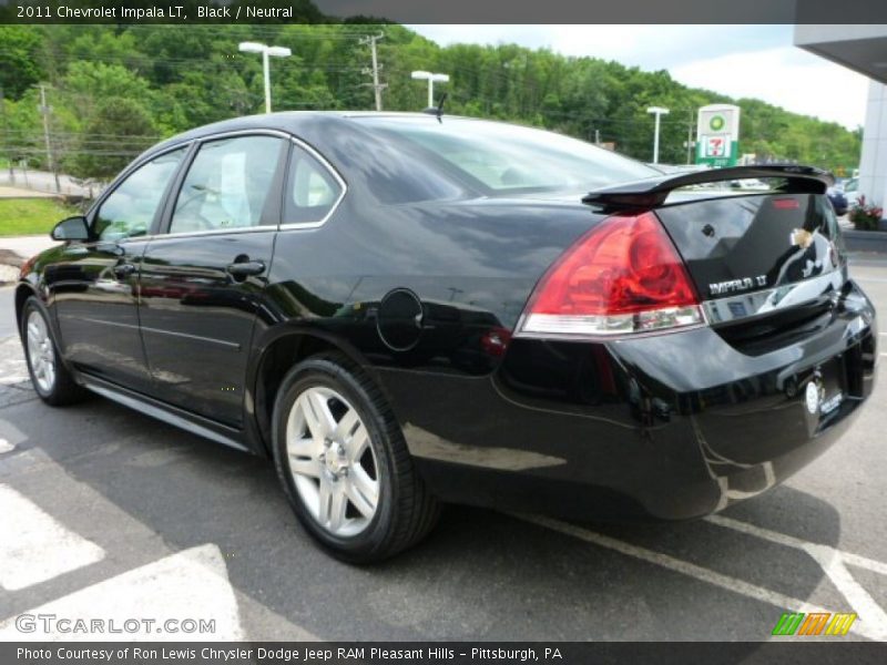 Black / Neutral 2011 Chevrolet Impala LT