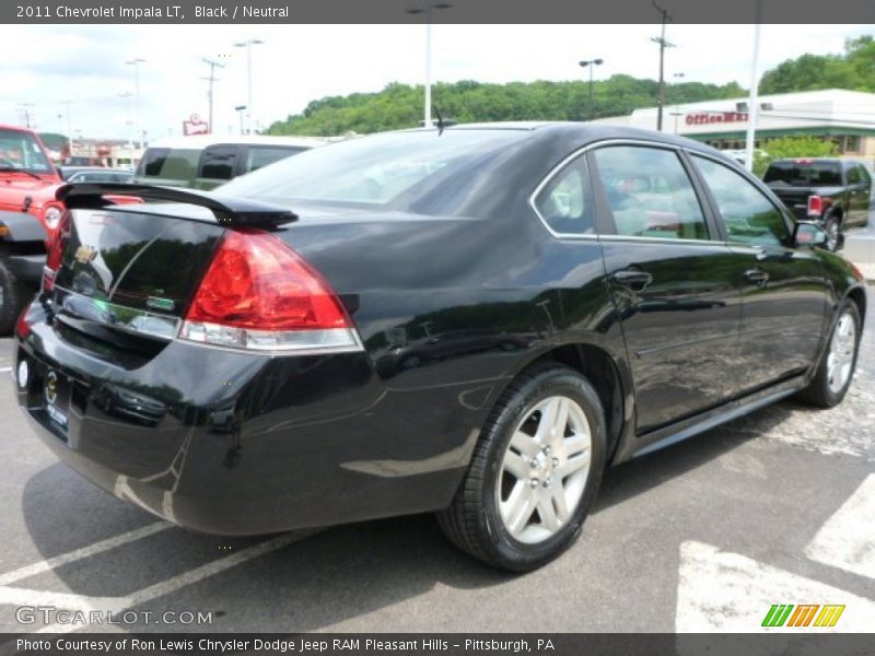 Black / Neutral 2011 Chevrolet Impala LT