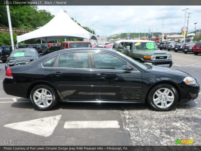 Black / Neutral 2011 Chevrolet Impala LT