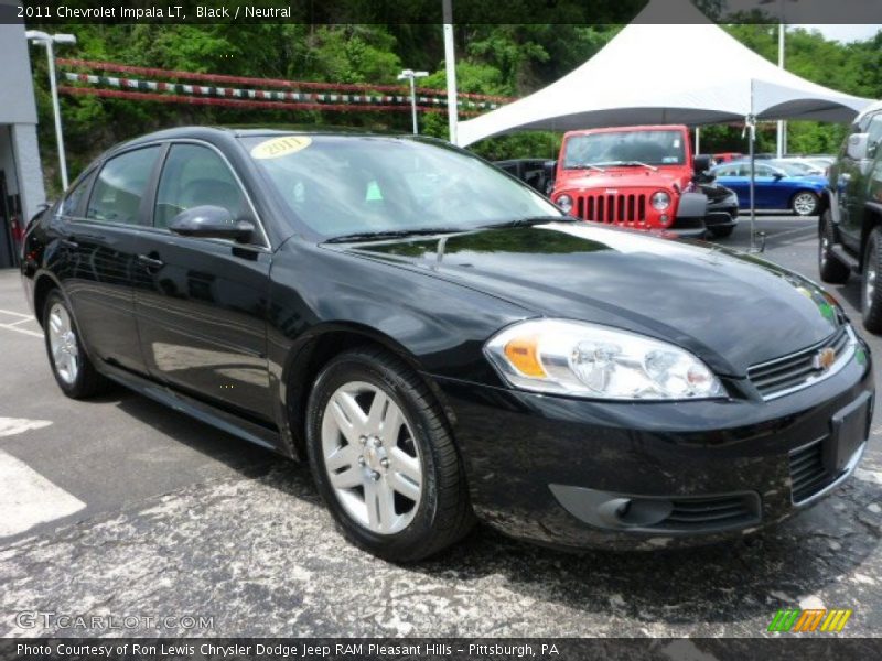 Black / Neutral 2011 Chevrolet Impala LT