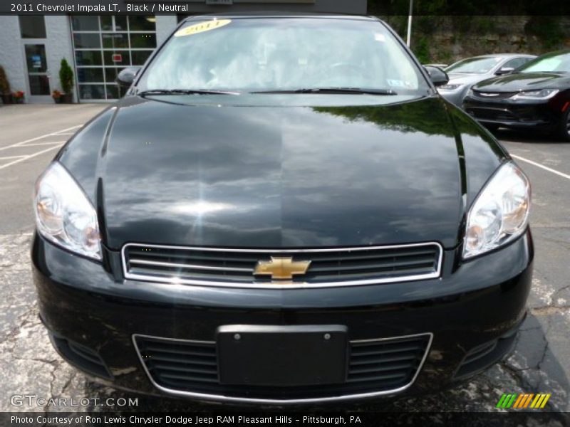 Black / Neutral 2011 Chevrolet Impala LT