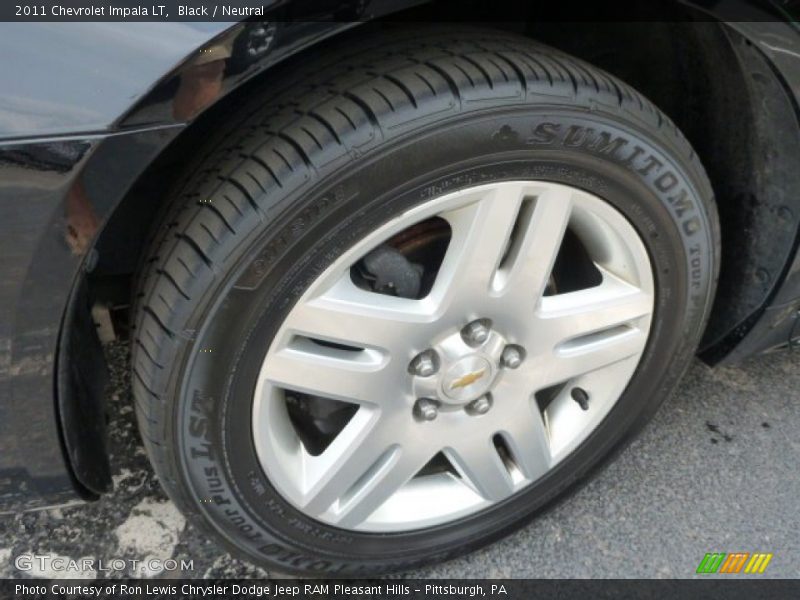Black / Neutral 2011 Chevrolet Impala LT