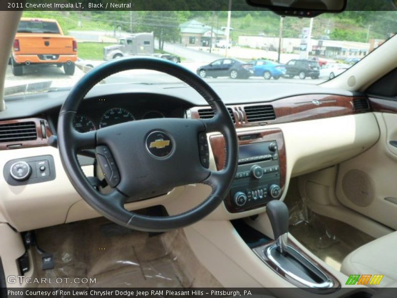 Black / Neutral 2011 Chevrolet Impala LT