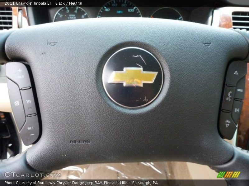 Black / Neutral 2011 Chevrolet Impala LT