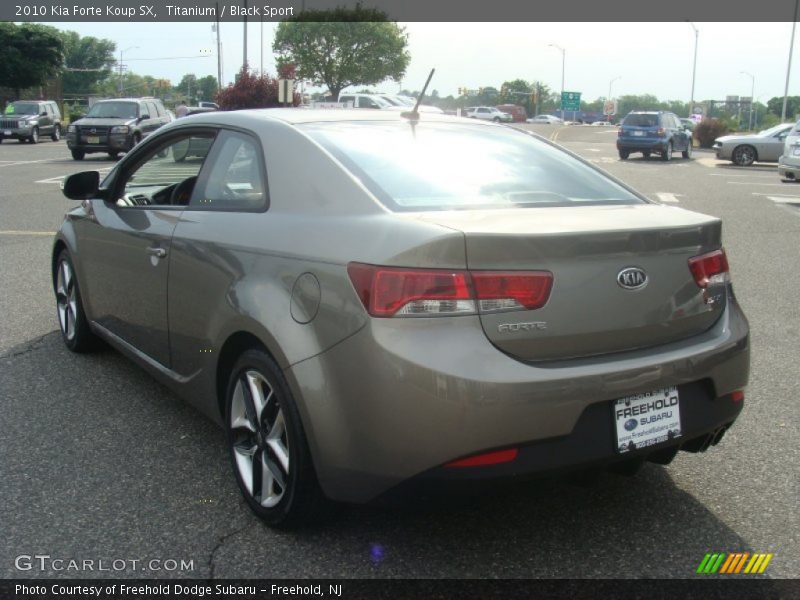 Titanium / Black Sport 2010 Kia Forte Koup SX