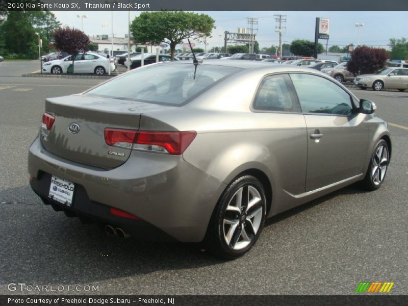 Titanium / Black Sport 2010 Kia Forte Koup SX