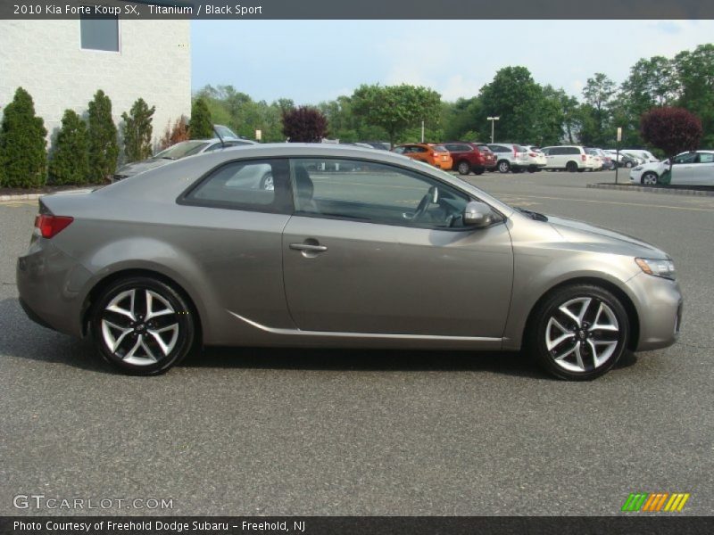Titanium / Black Sport 2010 Kia Forte Koup SX