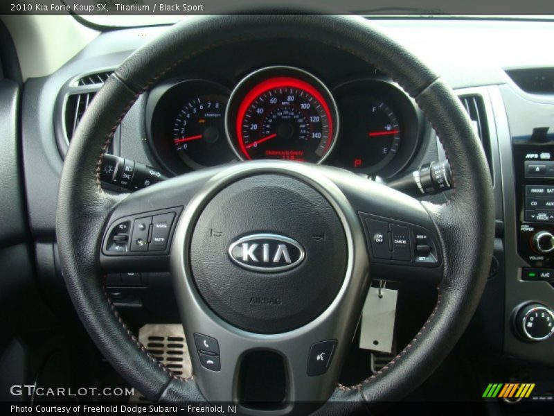 Titanium / Black Sport 2010 Kia Forte Koup SX