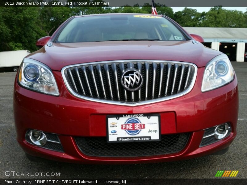 Crystal Red Tintcoat / Cashmere 2013 Buick Verano FWD