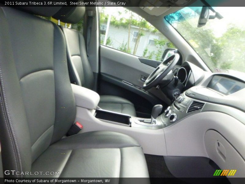 Steel Silver Metallic / Slate Gray 2011 Subaru Tribeca 3.6R Limited