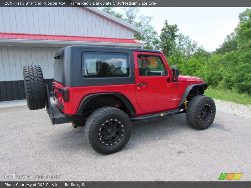 Flame Red / Dark Slate Gray/Medium Slate Gray 2007 Jeep Wrangler Rubicon 4x4