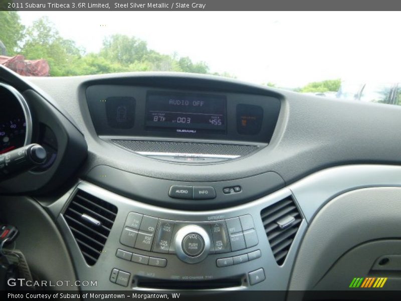 Steel Silver Metallic / Slate Gray 2011 Subaru Tribeca 3.6R Limited