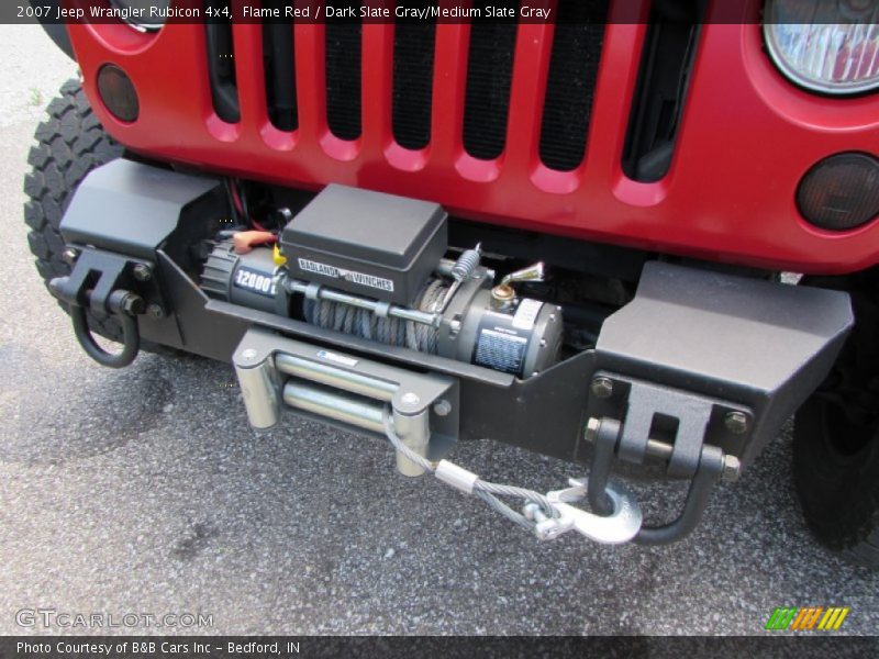 Flame Red / Dark Slate Gray/Medium Slate Gray 2007 Jeep Wrangler Rubicon 4x4