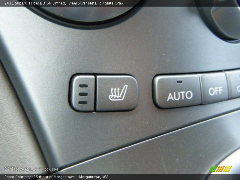 Steel Silver Metallic / Slate Gray 2011 Subaru Tribeca 3.6R Limited