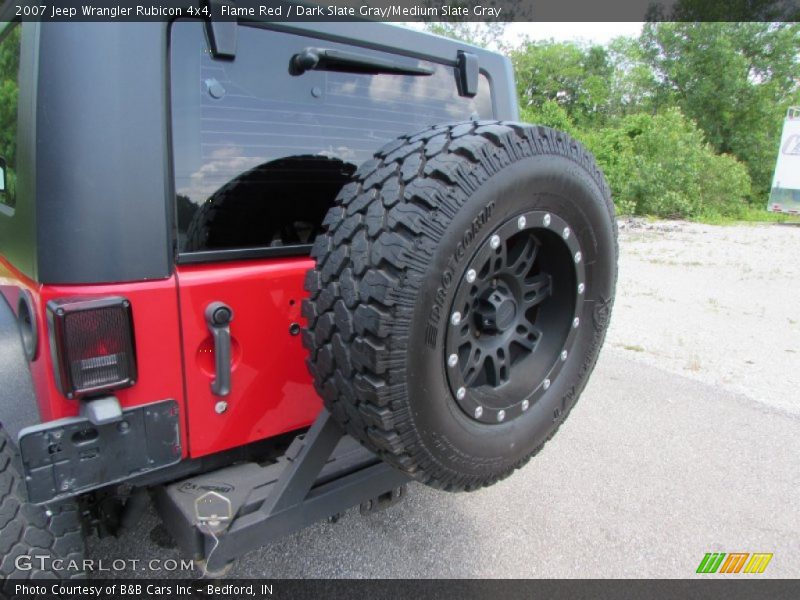 Flame Red / Dark Slate Gray/Medium Slate Gray 2007 Jeep Wrangler Rubicon 4x4