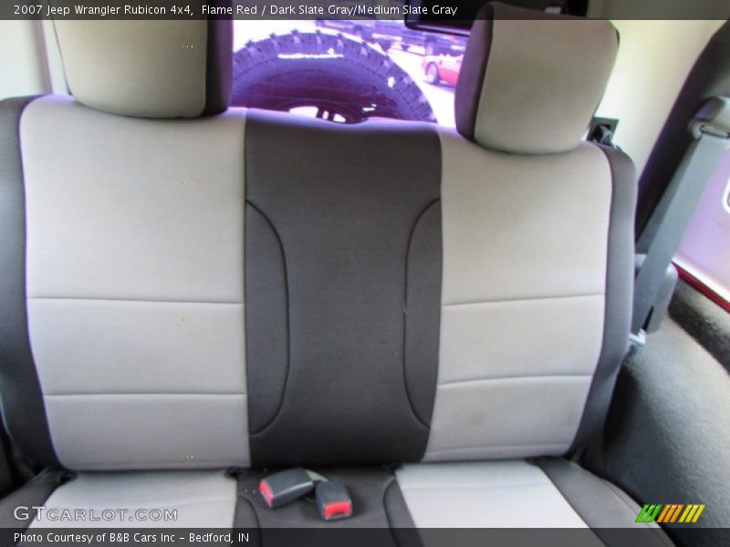 Flame Red / Dark Slate Gray/Medium Slate Gray 2007 Jeep Wrangler Rubicon 4x4