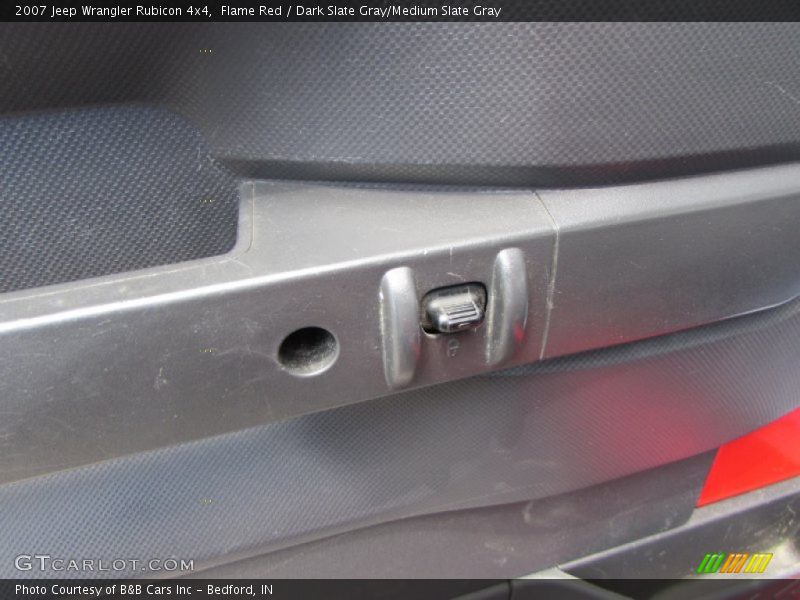 Flame Red / Dark Slate Gray/Medium Slate Gray 2007 Jeep Wrangler Rubicon 4x4