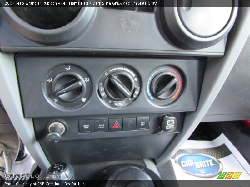 Flame Red / Dark Slate Gray/Medium Slate Gray 2007 Jeep Wrangler Rubicon 4x4