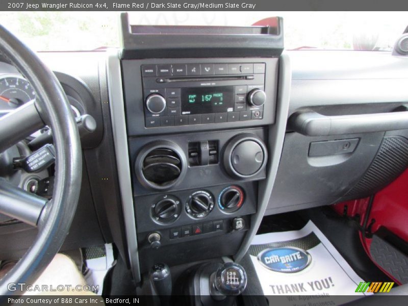 Flame Red / Dark Slate Gray/Medium Slate Gray 2007 Jeep Wrangler Rubicon 4x4