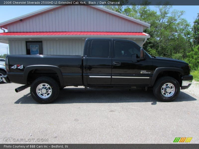 Black / Dark Charcoal 2006 Chevrolet Silverado 2500HD LS Extended Cab 4x4