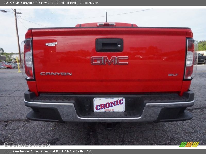Cardinal Red / Cocoa/Dune 2015 GMC Canyon SLT Crew Cab