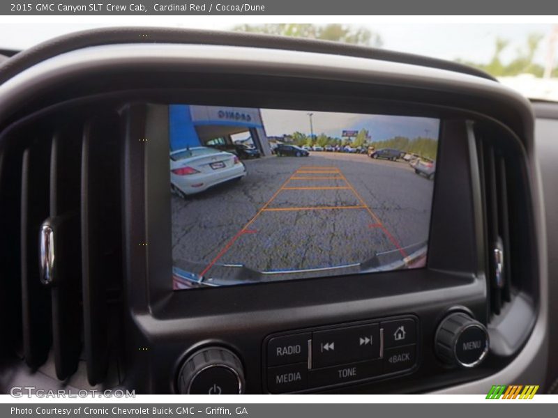 Cardinal Red / Cocoa/Dune 2015 GMC Canyon SLT Crew Cab
