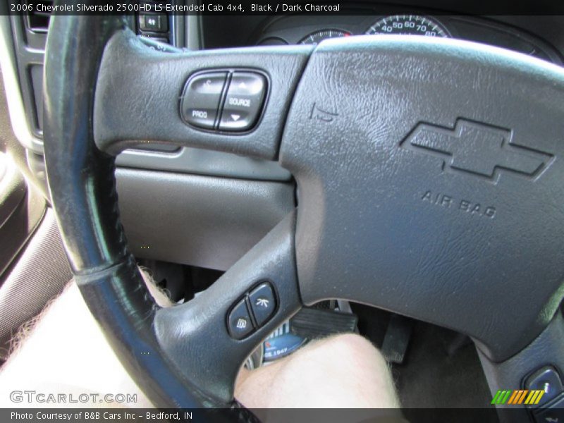 Black / Dark Charcoal 2006 Chevrolet Silverado 2500HD LS Extended Cab 4x4