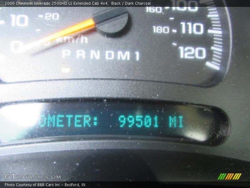 Black / Dark Charcoal 2006 Chevrolet Silverado 2500HD LS Extended Cab 4x4