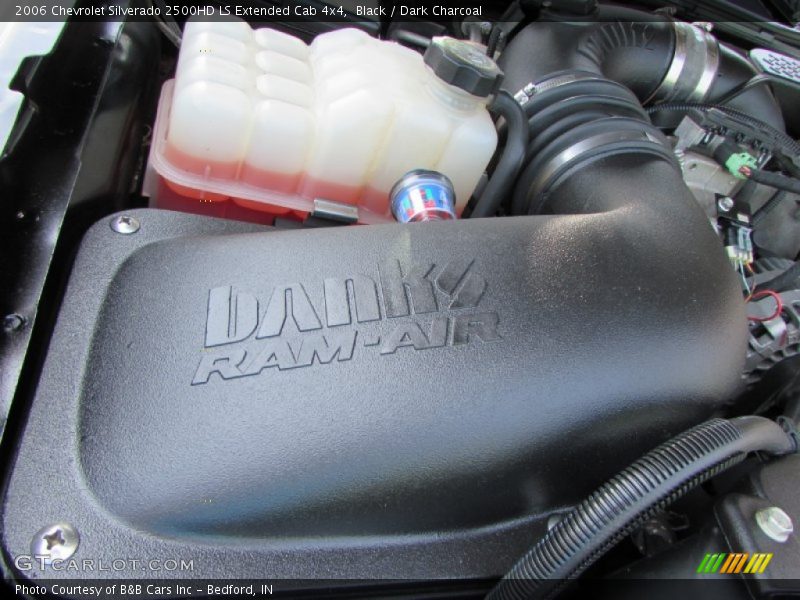 Black / Dark Charcoal 2006 Chevrolet Silverado 2500HD LS Extended Cab 4x4