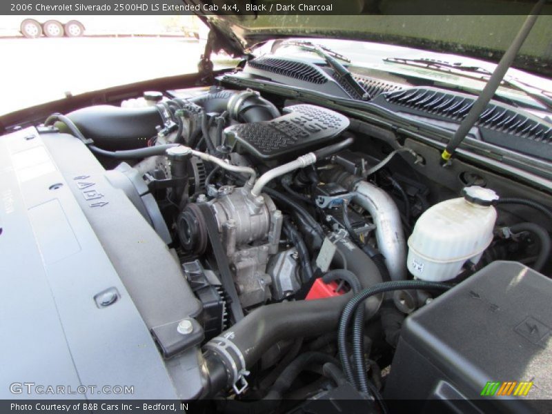 Black / Dark Charcoal 2006 Chevrolet Silverado 2500HD LS Extended Cab 4x4