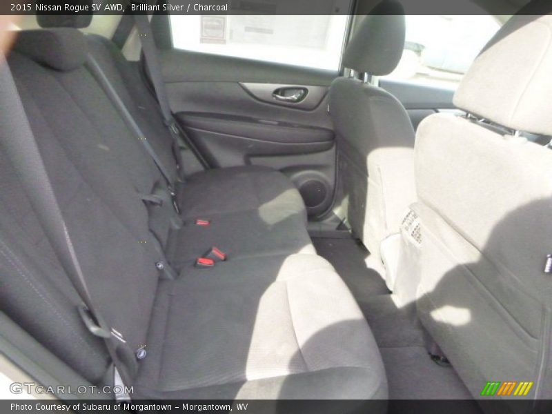 Brilliant Silver / Charcoal 2015 Nissan Rogue SV AWD