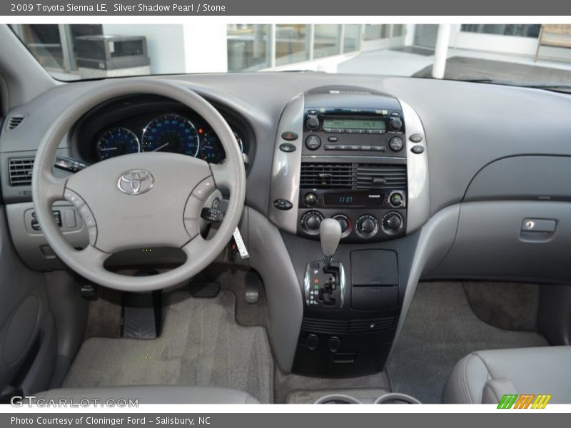 Silver Shadow Pearl / Stone 2009 Toyota Sienna LE