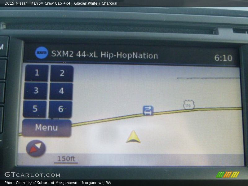 Glacier White / Charcoal 2015 Nissan Titan SV Crew Cab 4x4