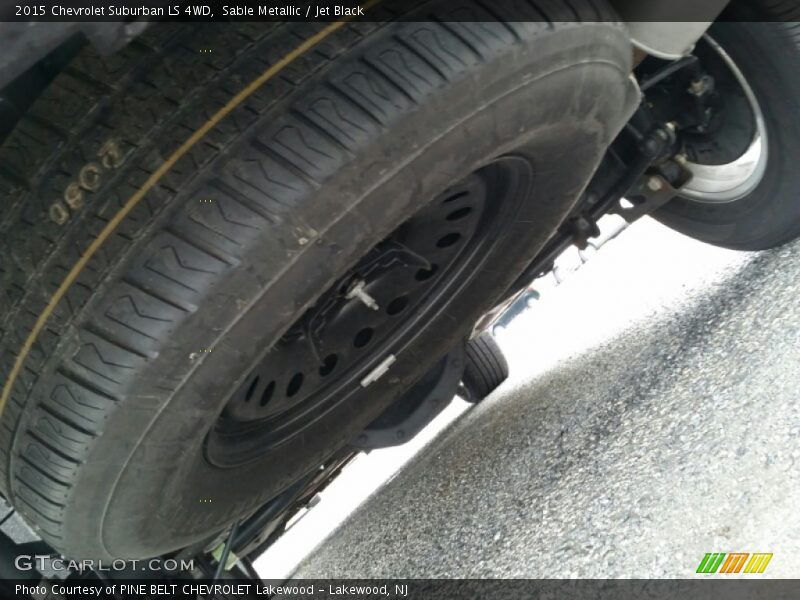 Sable Metallic / Jet Black 2015 Chevrolet Suburban LS 4WD
