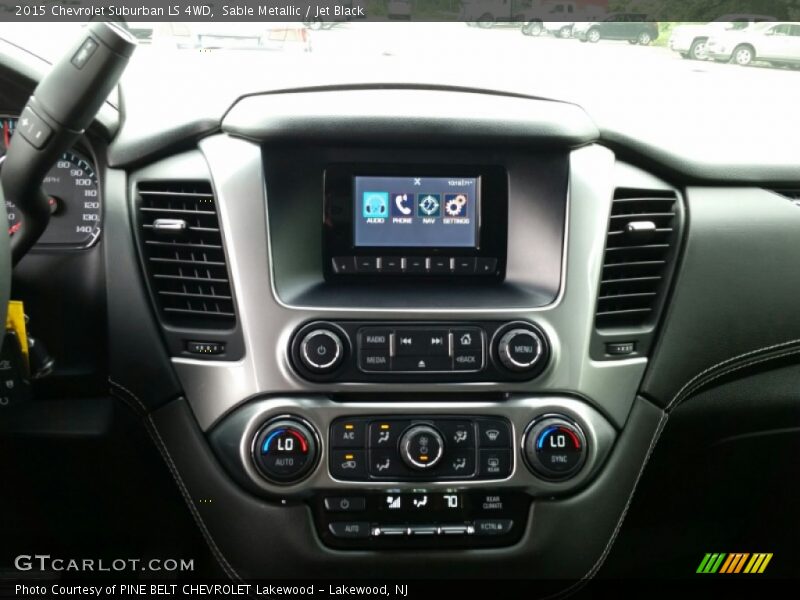 Sable Metallic / Jet Black 2015 Chevrolet Suburban LS 4WD