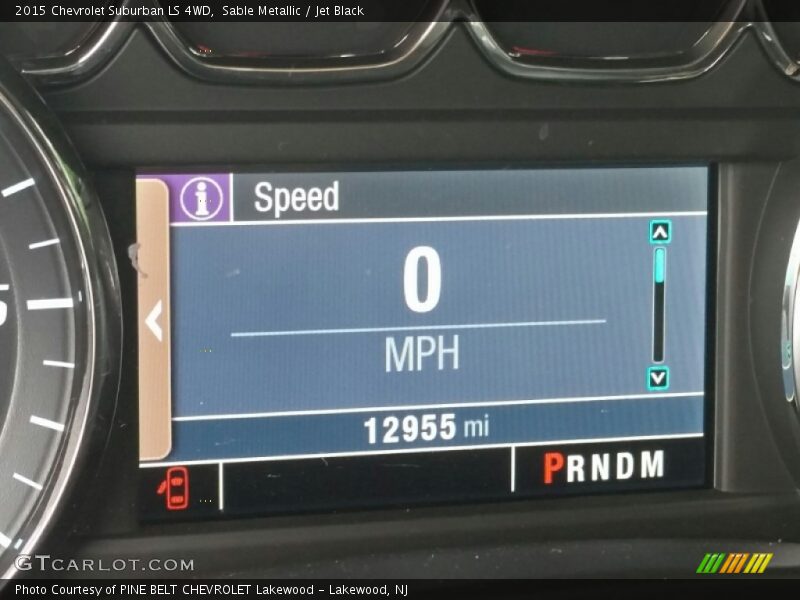 Sable Metallic / Jet Black 2015 Chevrolet Suburban LS 4WD