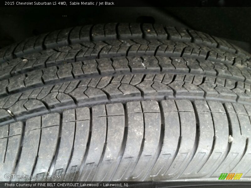 Sable Metallic / Jet Black 2015 Chevrolet Suburban LS 4WD